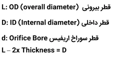 مشخصات پایپ