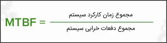 محاسبه MTBF