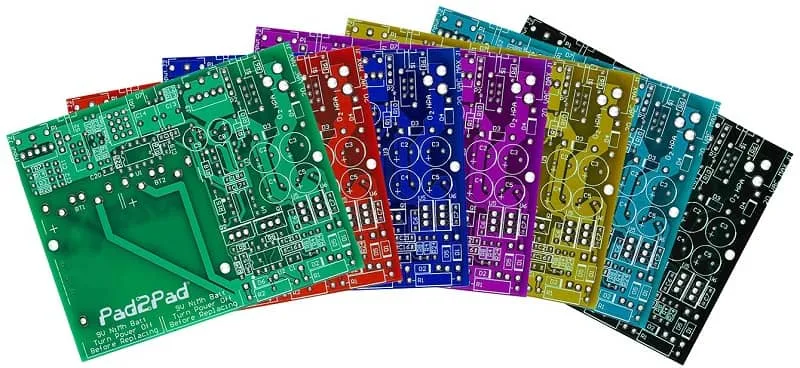 لایه soldermask از برد مدار چاپی
