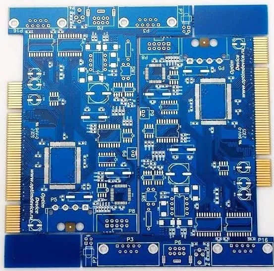 لایه silkscreen از برد مدار چاپی