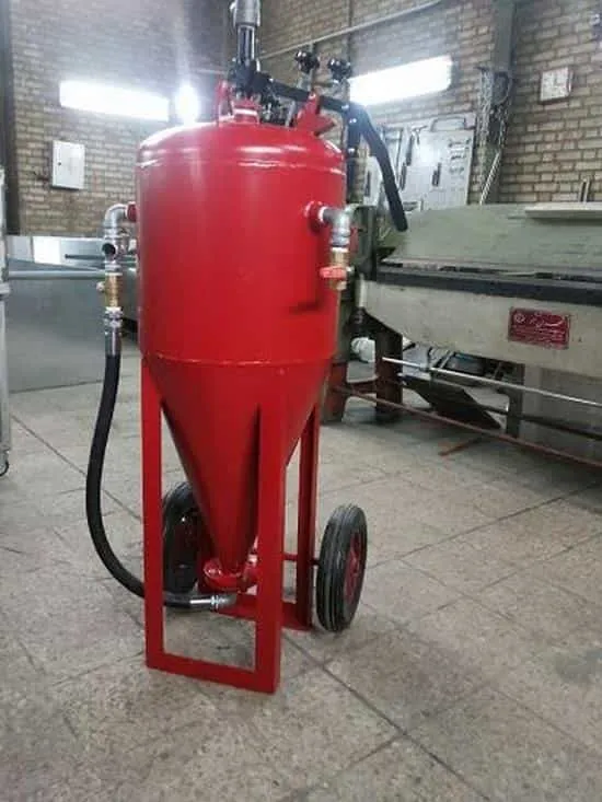 سندبلاست مرطوب