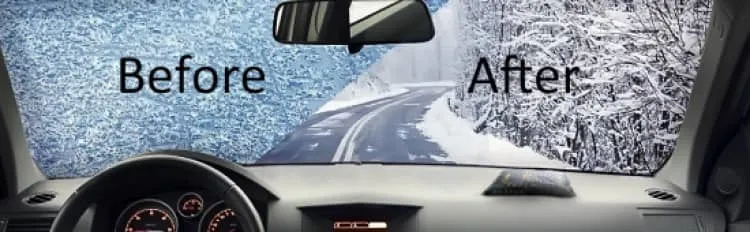 بخارزدایی شیشه اتومبیل