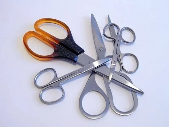انواع ابزار قیچی