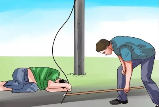 در صورت برق گرفتگی چه باید کرد؟