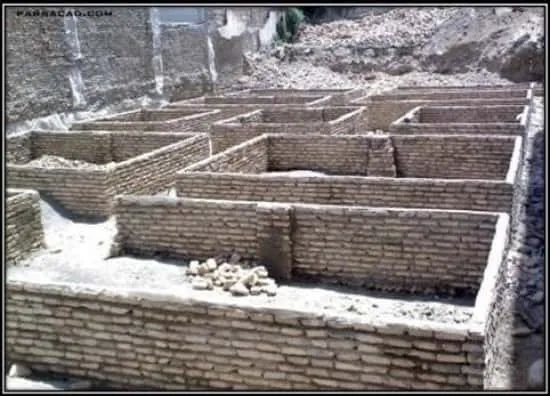 foundation عمیق آجری