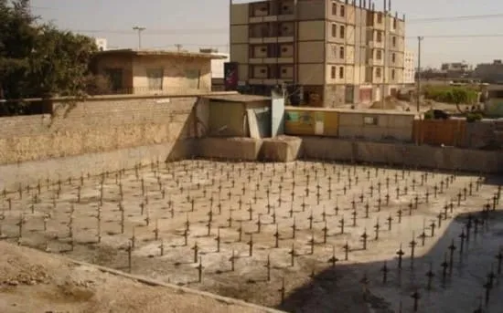 فونداسیون عمیق شمع