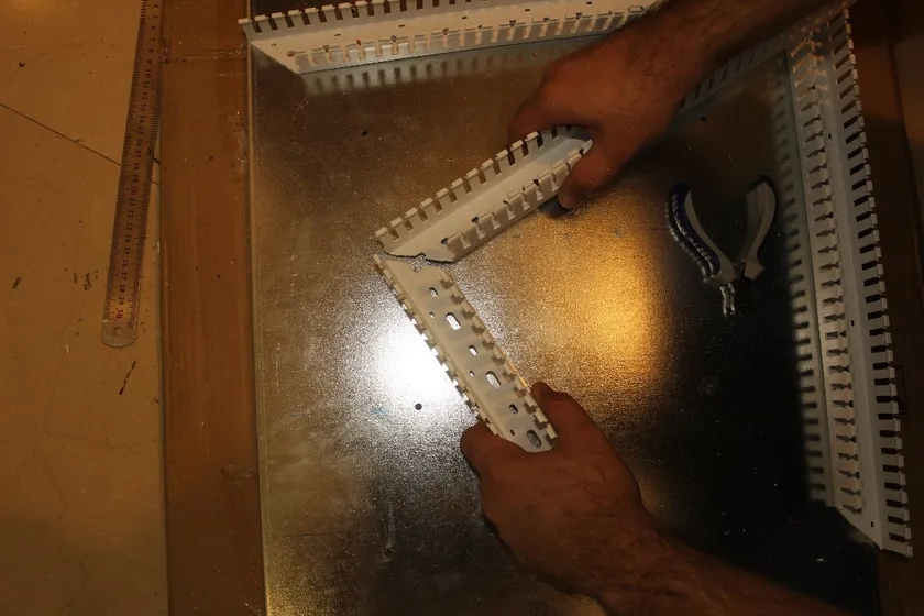 فارسی بر کردن داکت تابلو برق