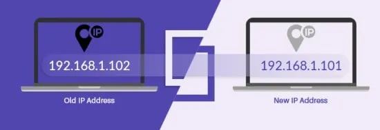 تغییر ip