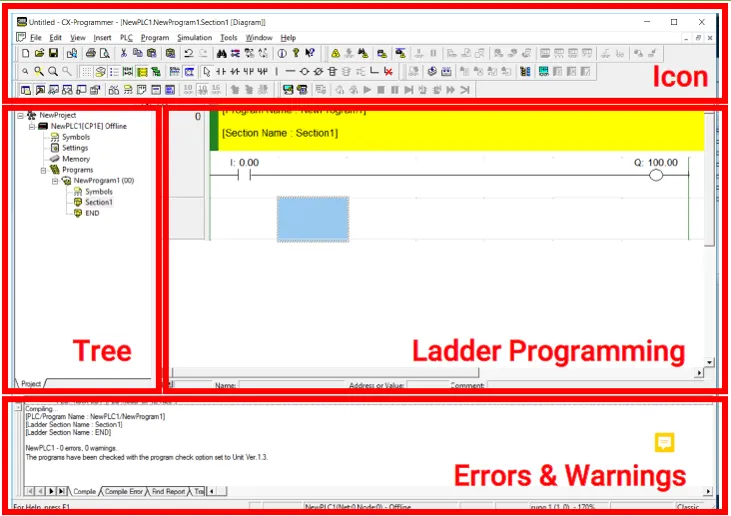 نرم افزار Cx-programmer