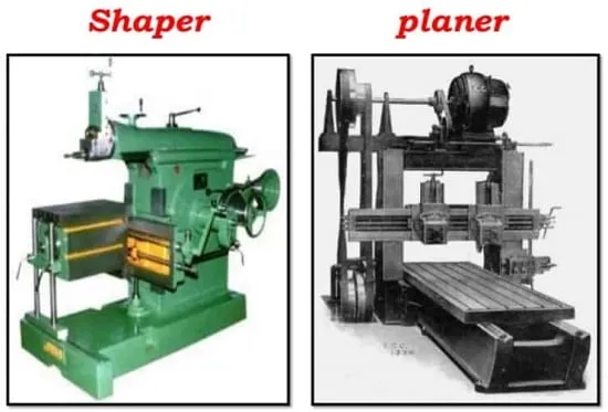 تفاوت ماشین ابزار های shaper and planer