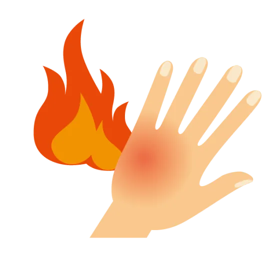 علت سوختگی پوست