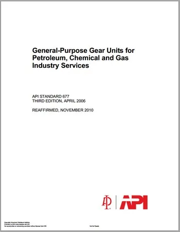 API STANDARD 677
