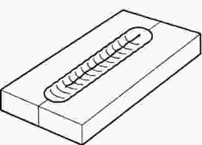 linear یکی از عیوب جوش