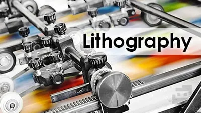 آشنایی با روش چاپ لیتوگرافی (Lithography)