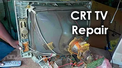 تعمیر تلویزیون crt