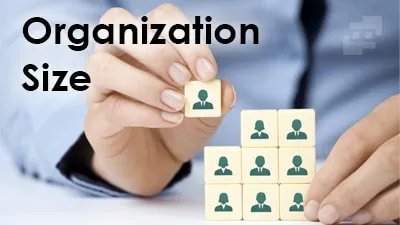 اندازه سازمان چیست؟ (بررسی 3 تاثیر مهم)