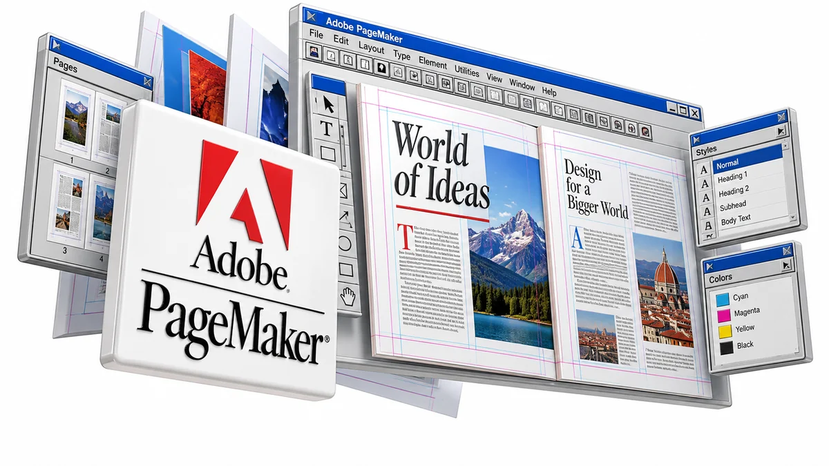 تصویر نرمافزار Adobe PageMaker