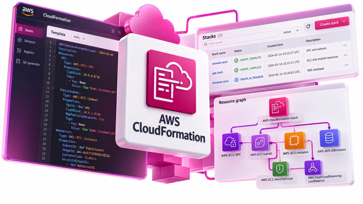 تصویر نرمافزار Amazon Web Services AWS CloudFormation