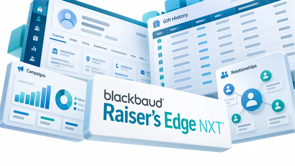 تصویر نرمافزار Blackbaud The Raiser's Edge