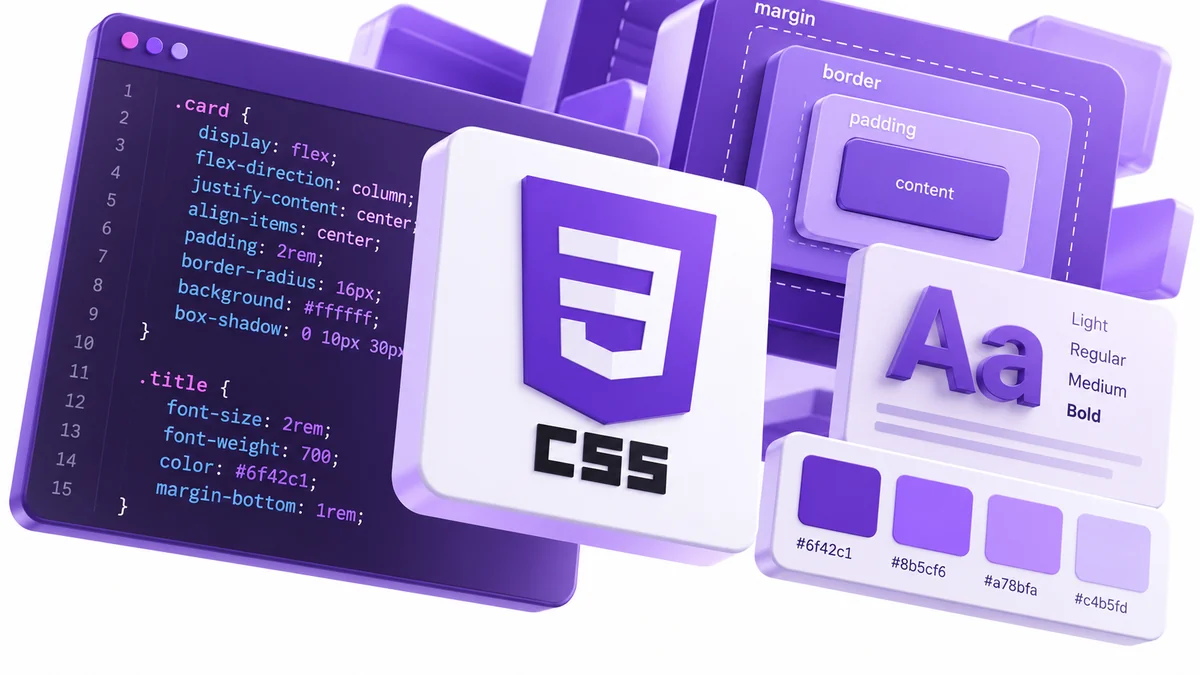 تصویر نرمافزار Cascading style sheets CSS