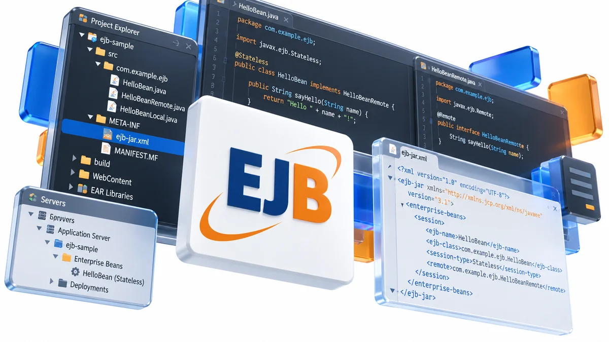 تصویر نرمافزار Enterprise JavaBeans