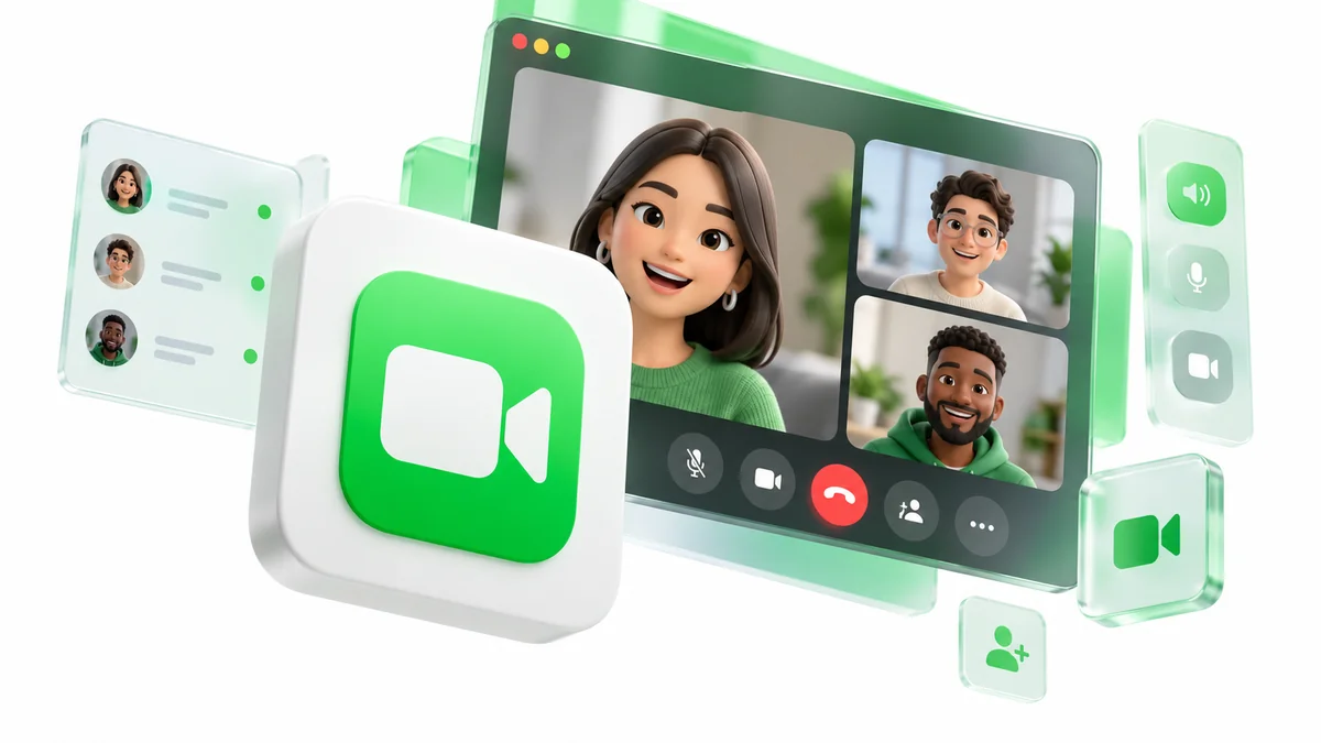تصویر نرمافزار FaceTime