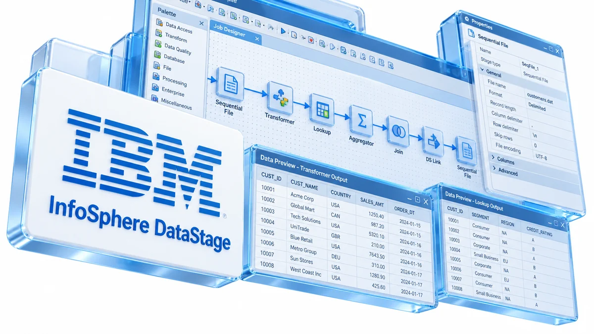 تصویر نرمافزار IBM InfoSphere DataStage