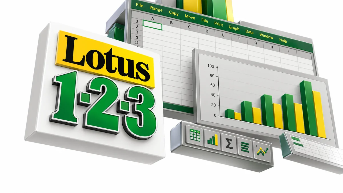 تصویر نرمافزار IBM Lotus 1-2-3