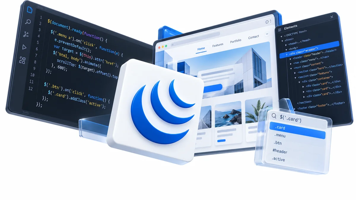 تصویر نرمافزار jQuery