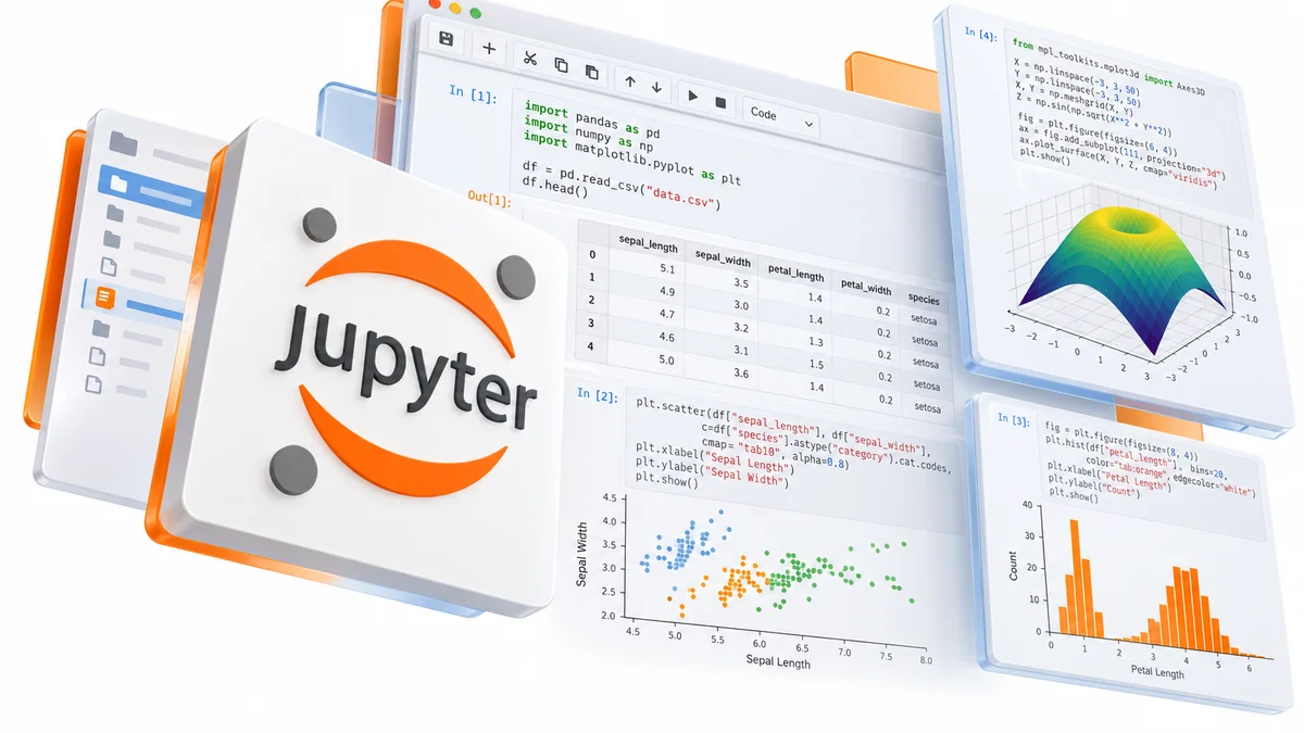 تصویر نرمافزار Jupyter Notebook