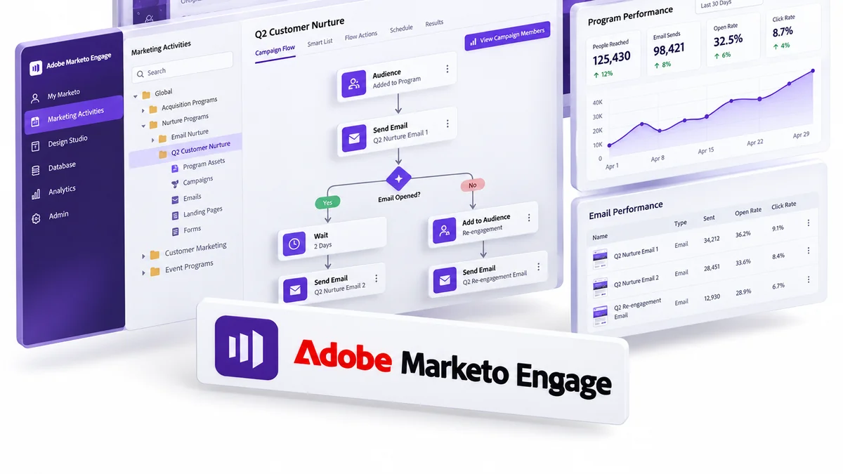 تصویر نرمافزار Marketo Marketing Automation