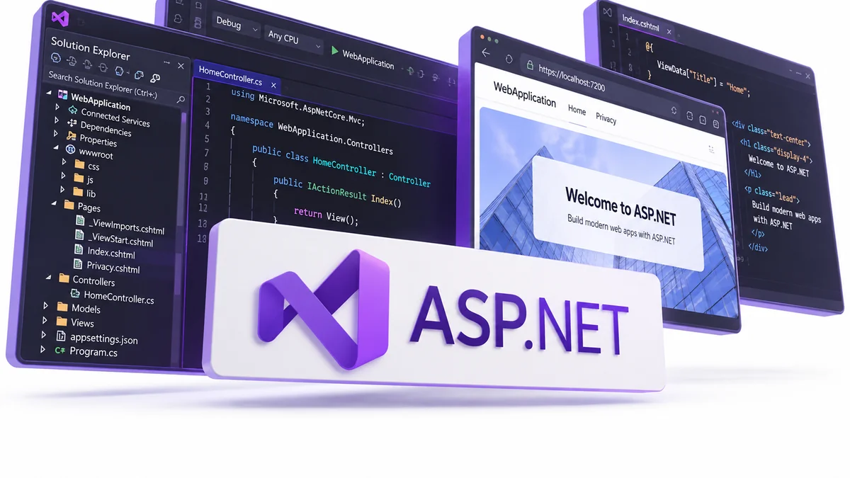 تصویر نرمافزار Microsoft ASP.NET