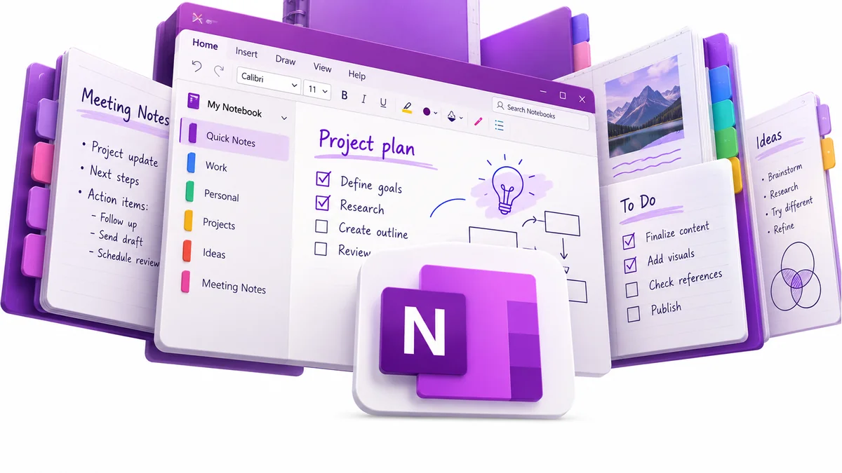 تصویر نرمافزار Microsoft OneNote