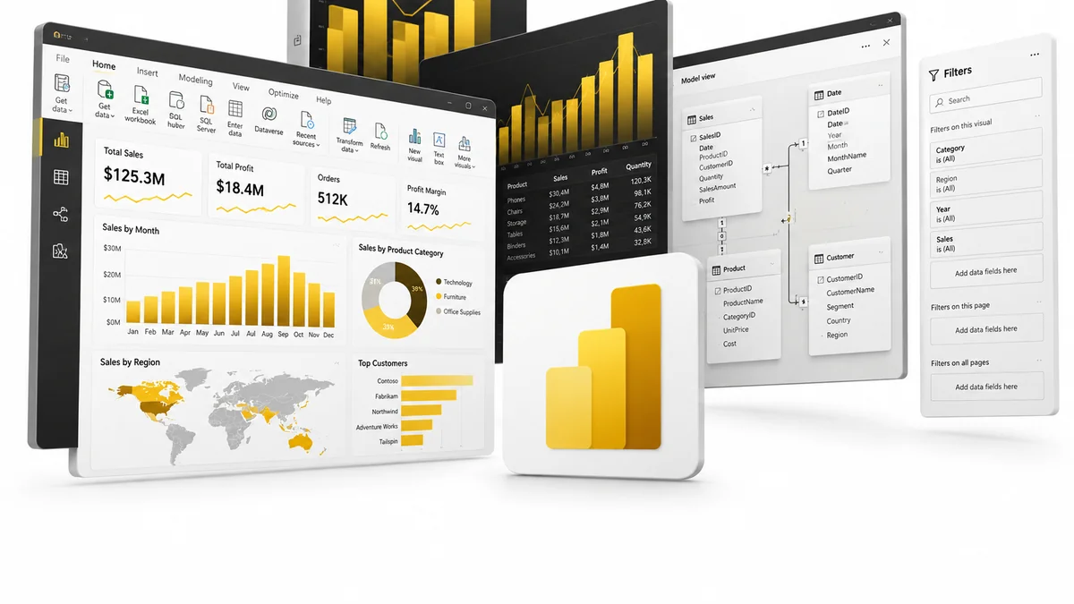 تصویر نرمافزار Microsoft Power BI