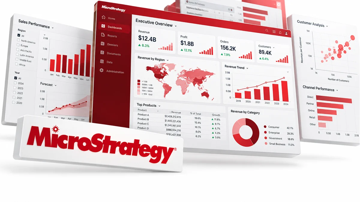 تصویر نرمافزار MicroStrategy
