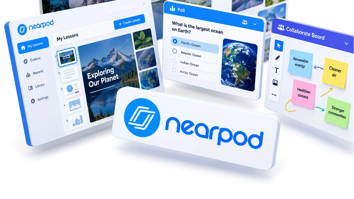 تصویر نرمافزار Nearpod