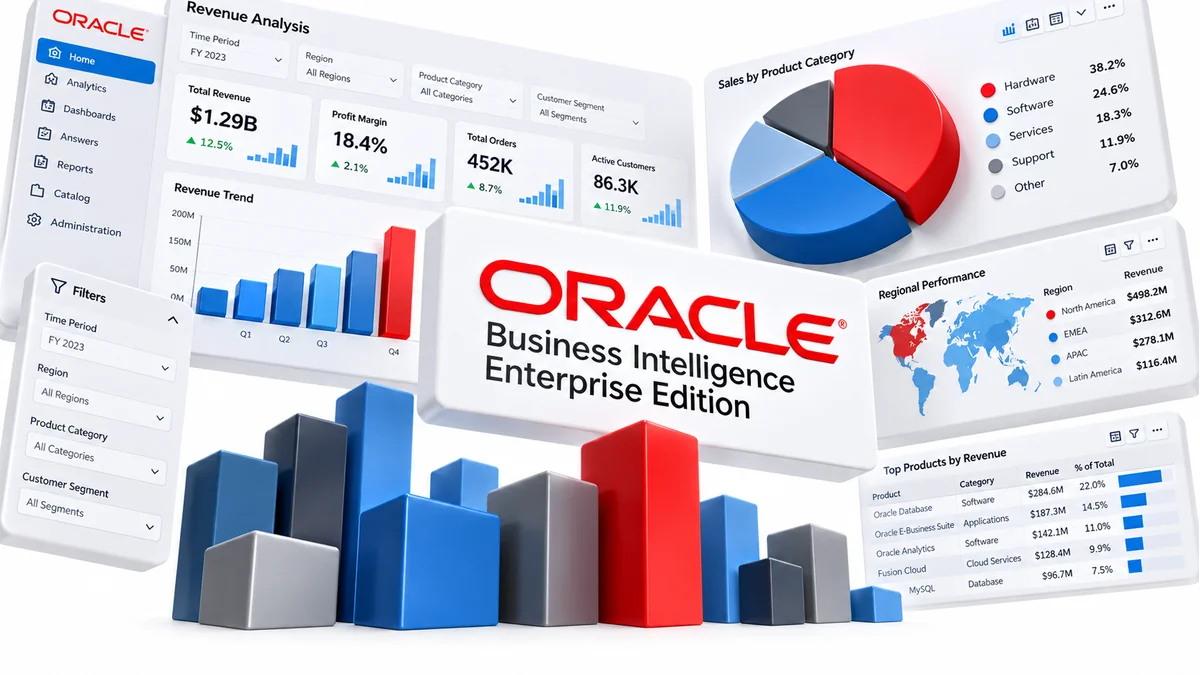 تصویر نرمافزار Oracle Business Intelligence Enterprise Edition
