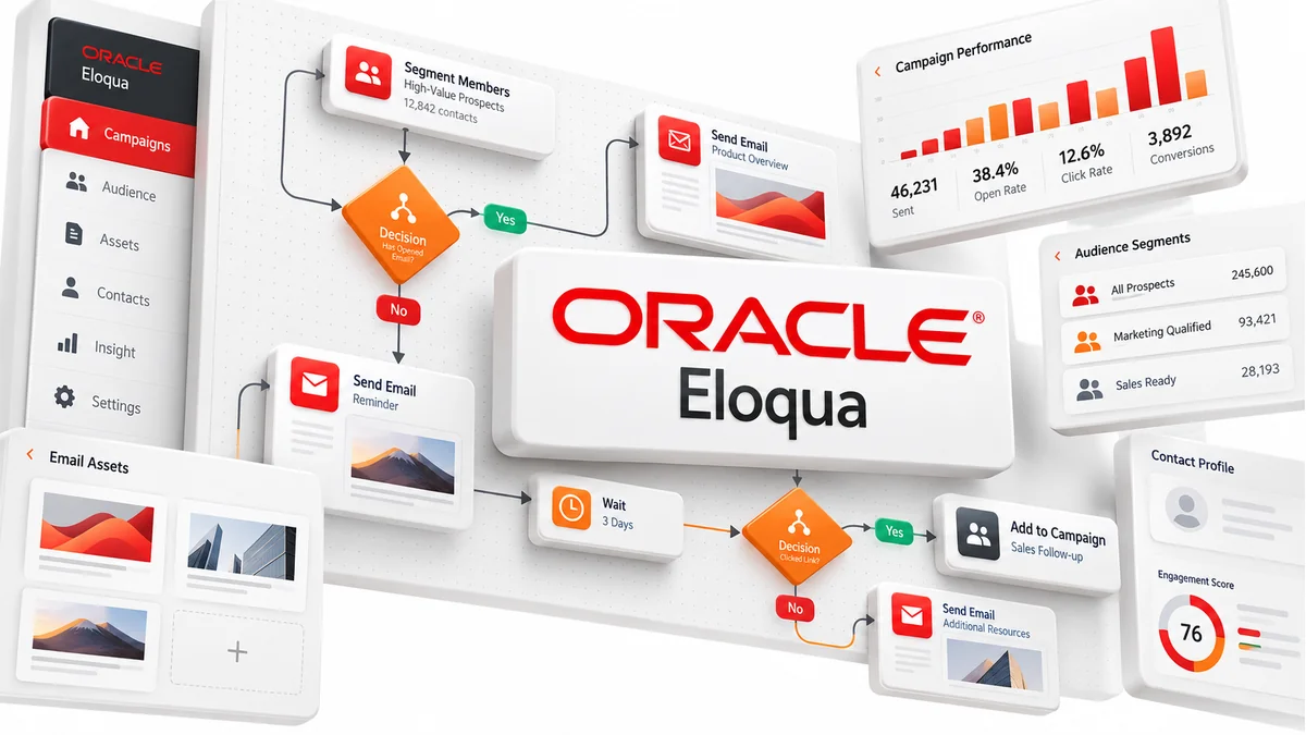 تصویر نرمافزار Oracle Eloqua