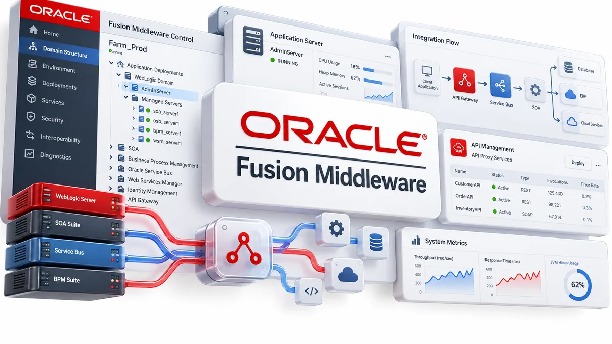 تصویر نرمافزار Oracle Fusion Middleware