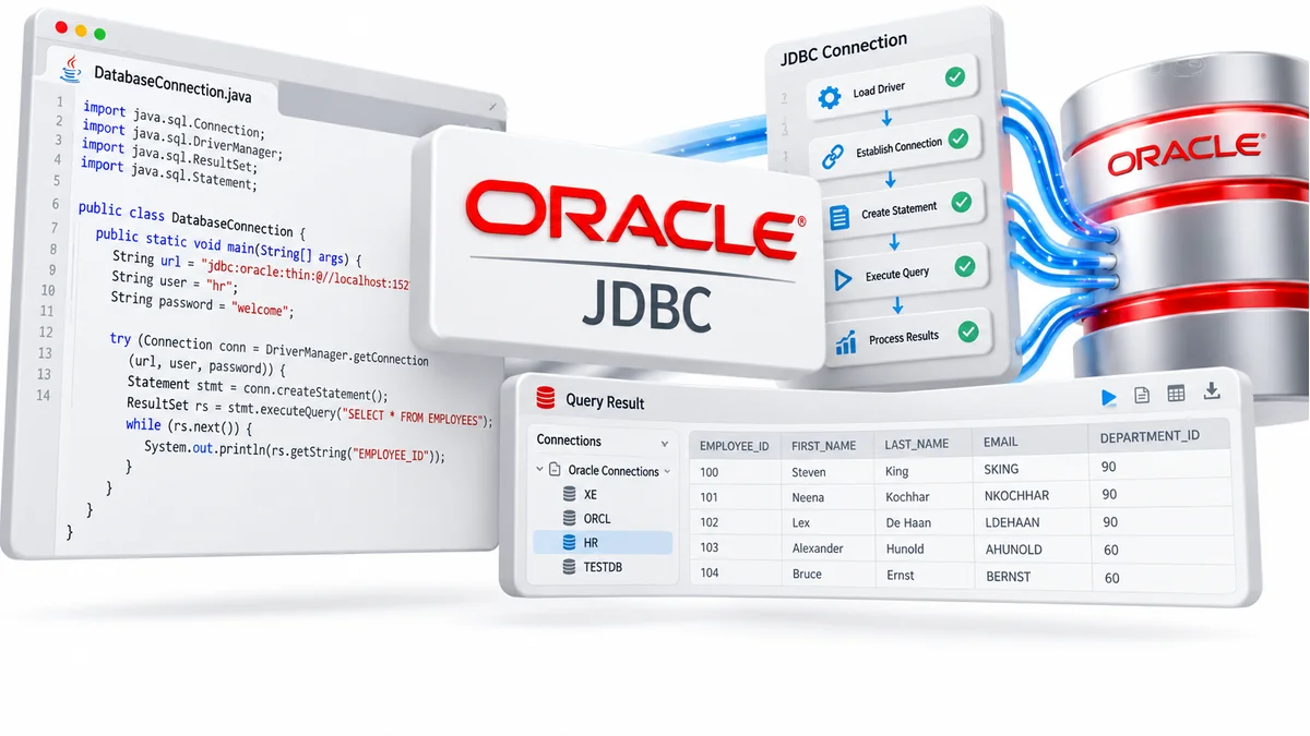 تصویر نرمافزار Oracle JDBC
