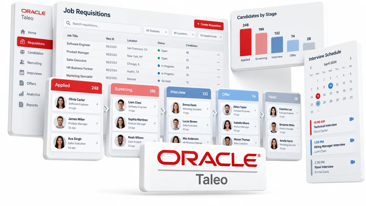 تصویر نرمافزار Oracle Taleo