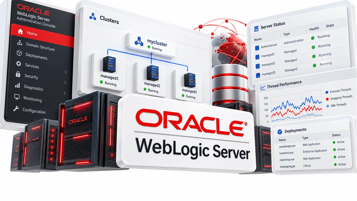 تصویر نرمافزار Oracle WebLogic Server