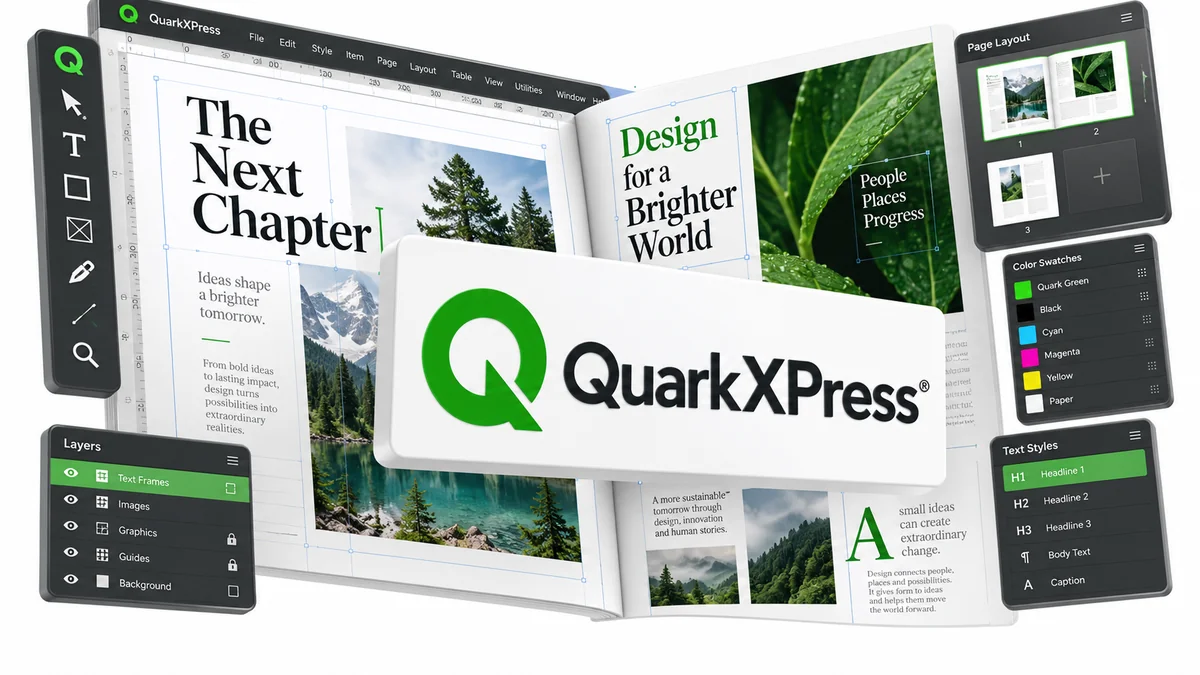 تصویر نرمافزار QuarkXPress