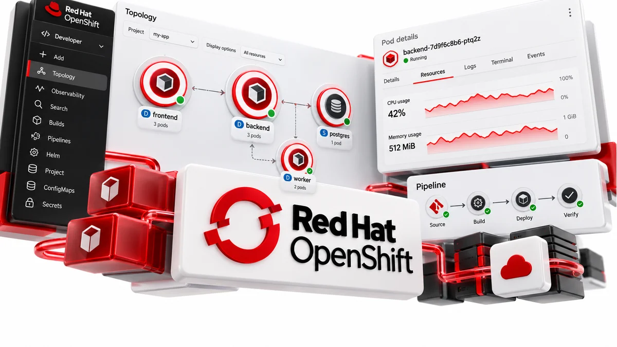 تصویر نرمافزار Red Hat OpenShift