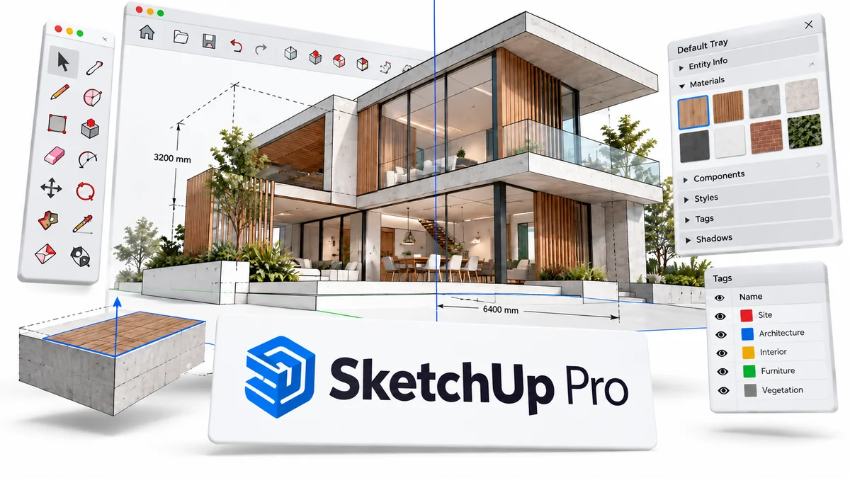 تصویر نرمافزار Trimble SketchUp Pro