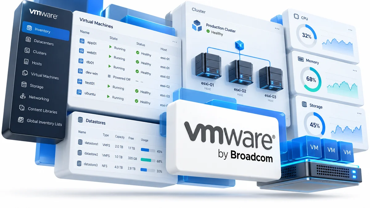 تصویر نرمافزار VMware