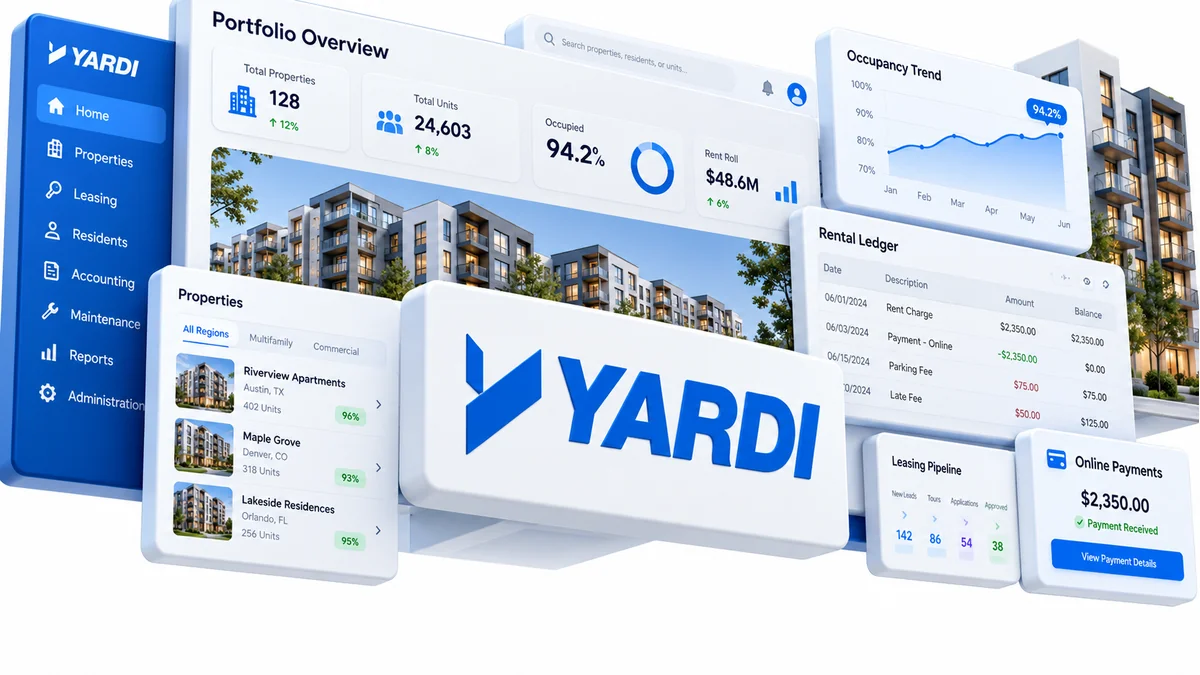 تصویر نرمافزار Yardi software